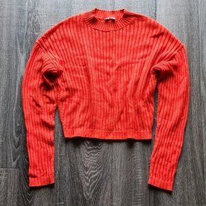 🍁 UNIQLO cropped knit Sweater 🍁